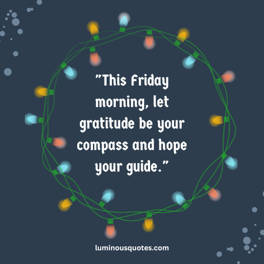 friday morning blessings