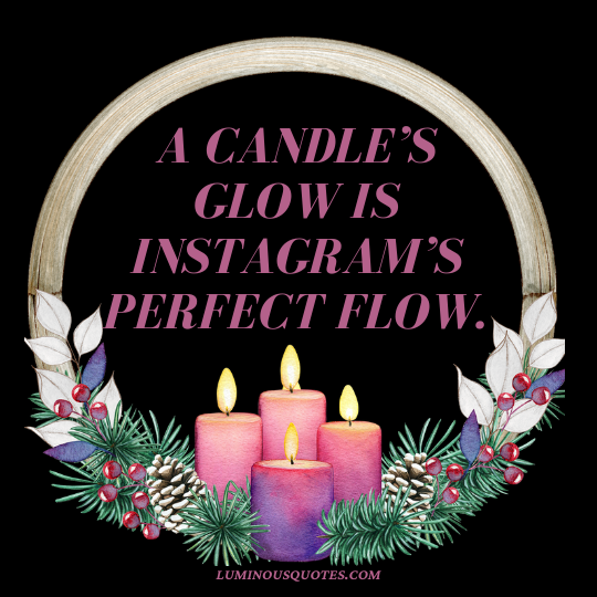 Candle Quotes for Instagram