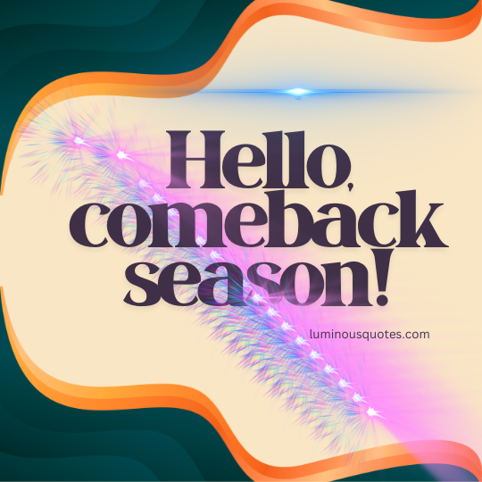 Comeback Quotes for Instagram