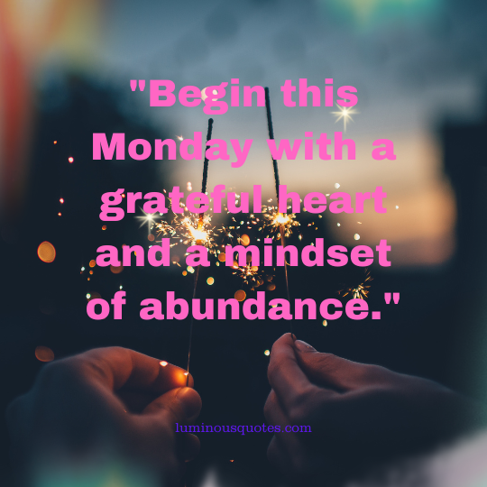 monday blessings quotes