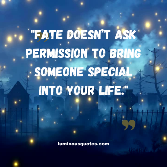 quotes about fate meeting someone