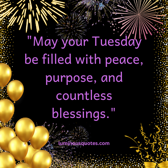 tuesday blessings and prayers